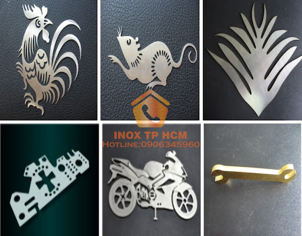 Cắt laser giúp tạo ra nhiều mẫu hoa văn tuyệt vời