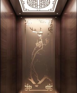 Alternative view of Trang Trí Thang Máy Bằng Inox Mạ Vàng