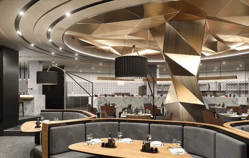 Inox 304 được sử dụng trong trang trí