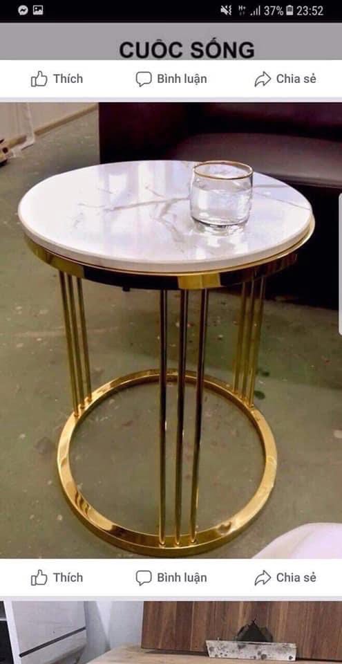 Ghế inox mạ vàng - Ảnh 3