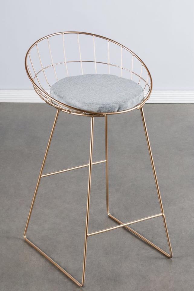 Mẫu ghế inox mạ vàng đẹp