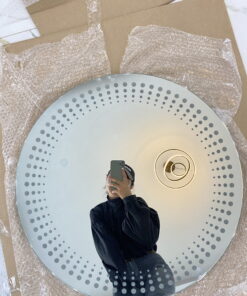 Alternative view of Gương nghệ thuật hoa tiết giọt nước