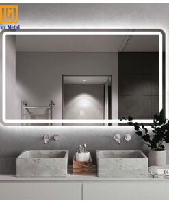 GƯƠNG ĐÈN LED PHUN CÁT CẢM ỨNG