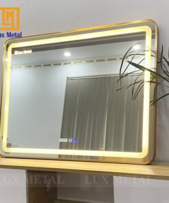 Alternative view of GƯƠNG TRANG TRÍ VIỀN HỢP KIM NHÔM CAO CẤP