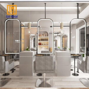 GƯƠNG TOÀN THÂN VIỀN HỢP KIM CAO CẤP CÓ LED