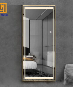 GƯƠNG TOÀN THÂN LED VIỀN HỢP KIM SANG TRỌNG