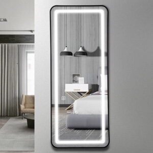 GƯƠNG SOI ĐÈN LED VIỀN HỢP KIM SƠN TĨNH ĐIỆN CAO CẤP