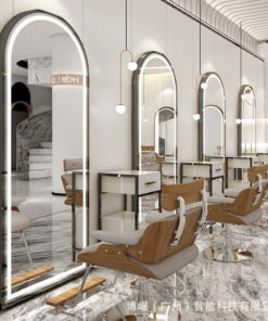 GƯƠNG TRANG TRÍ ĐÈN LED VIỀN HỢP KIM