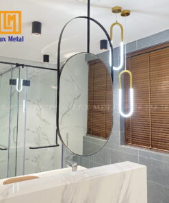 GƯƠNG BẦU DECOR NHÀ TẮM HAI CHIỀU THÔNG MINH