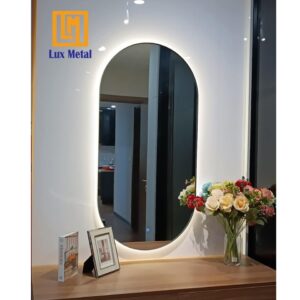 GƯƠNG SOI CON NHỘNG VIỀN TRẦN LED HẮT