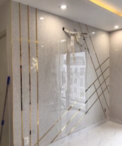 Alternative view of Tấm inox vàng gương