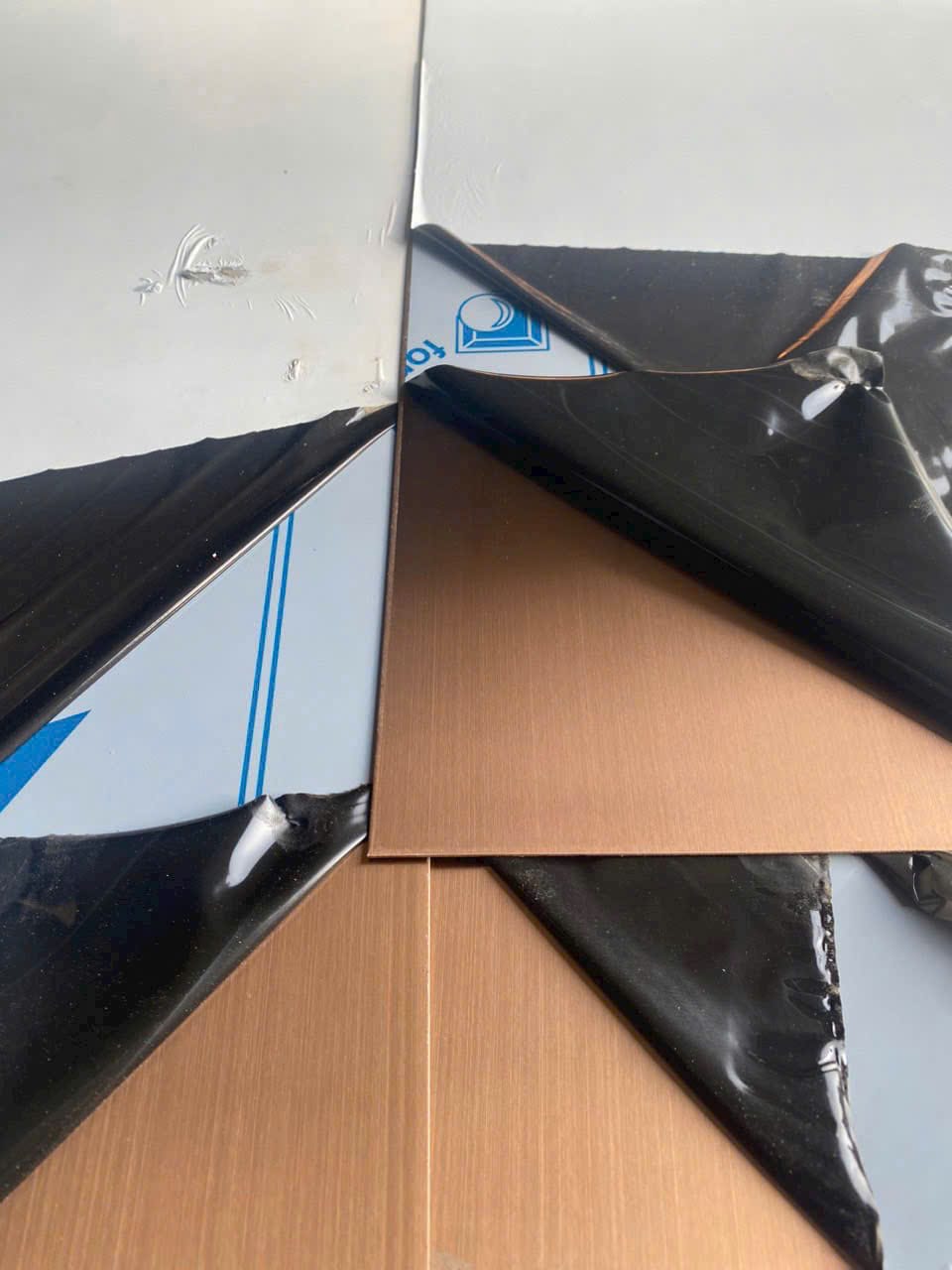 tấm inox vàng hồng