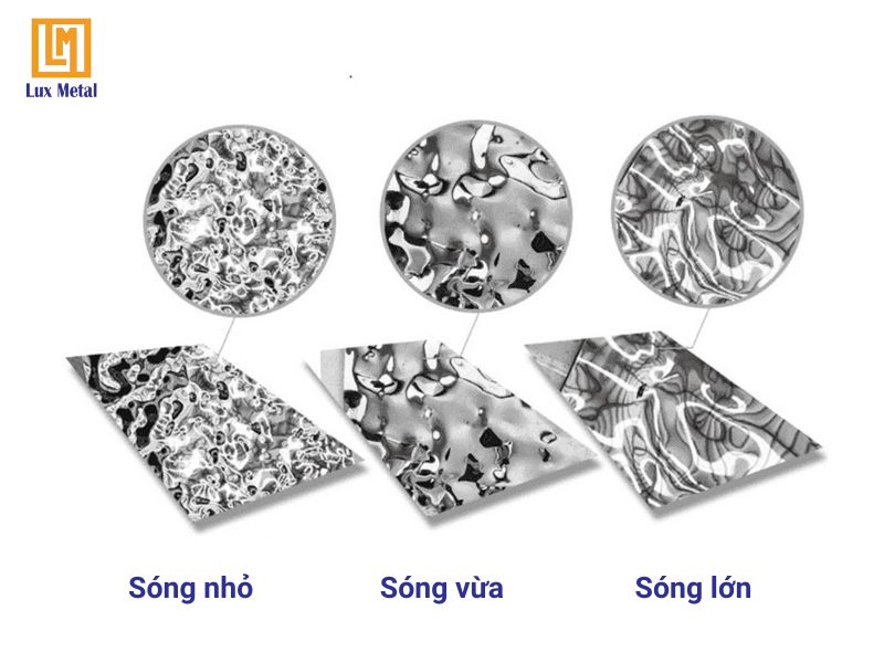 Lựa chọn họa tiết vân sóng nước phù hợp với không gian