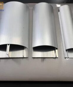 Nẹp inox bán nguyệt đa dạng kích thước từ nhỏ đến lớn