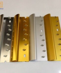 Nẹp inox chặn thảm bo tròn cao cấp