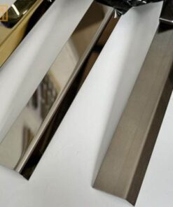 Nẹp inox chặn thảm chữ L cao cấp