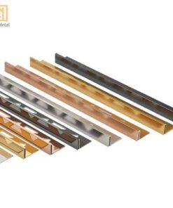 Nẹp chữ V inox kết thúc sàn hiện đại