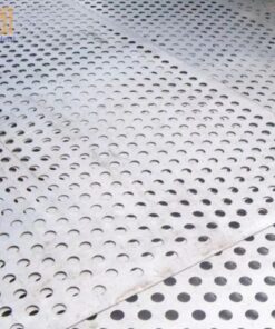 Tấm inox chống trơn đục lỗ tròn cao cấp