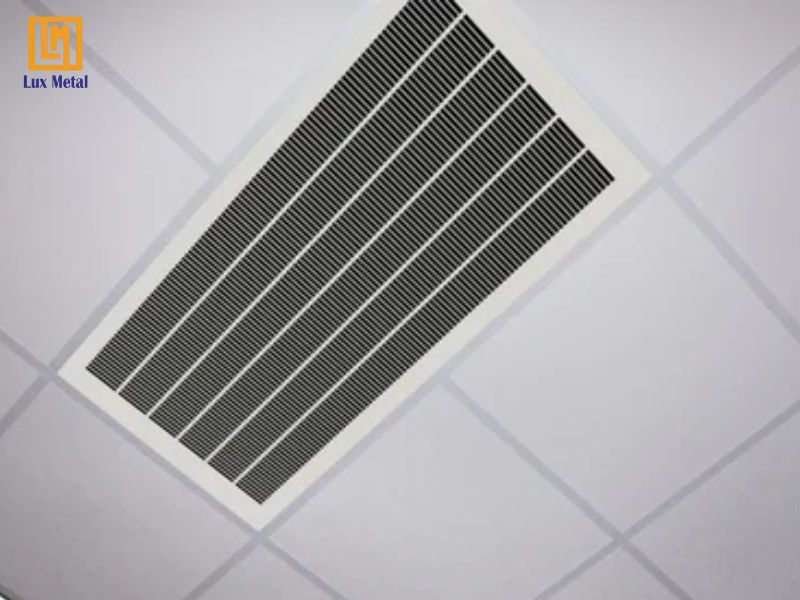 Tấm inox đục lỗ ứng dụng trong hệ thống lọc và thông gió