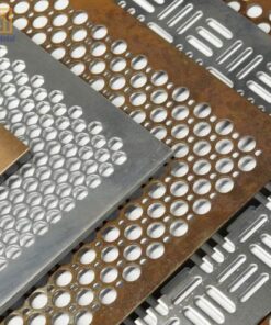 Tấm inox lỗ đa dạng màu sắc, kiểu dáng